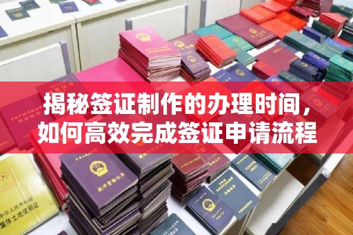 甘孜揭秘签证制作的办理时间，如何高效完成签证申请流程