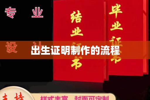 甘孜出生证明制作的流程