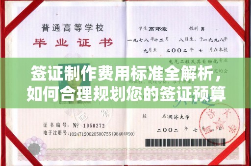 甘孜签证制作费用标准全解析，如何合理规划您的签证预算？